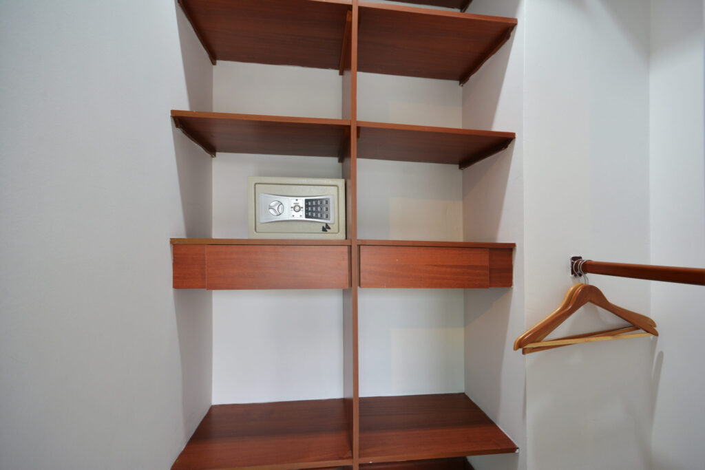 19. Closet and shelves