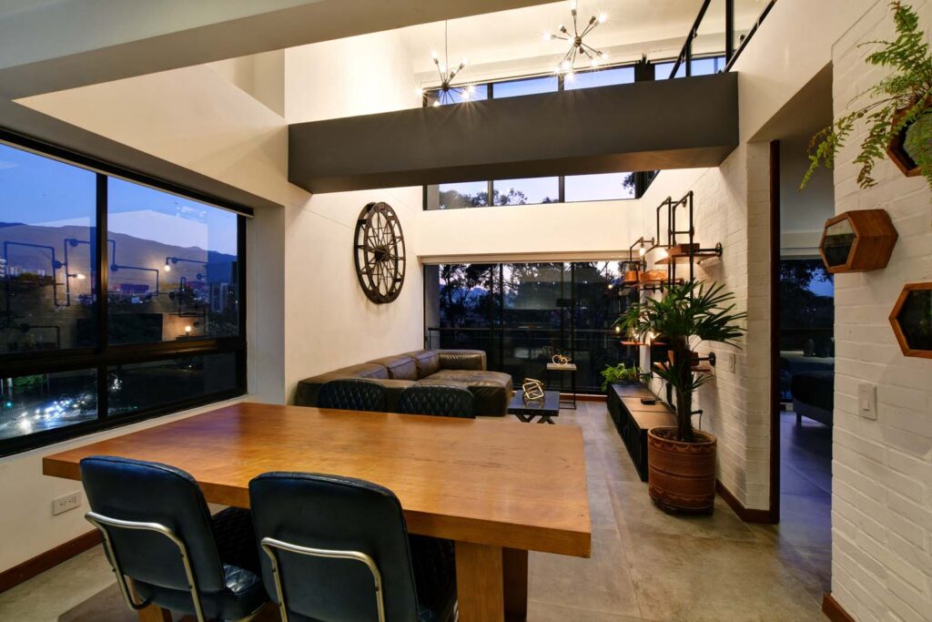 Poblado de Zuniga 804 - Living Room and Dining