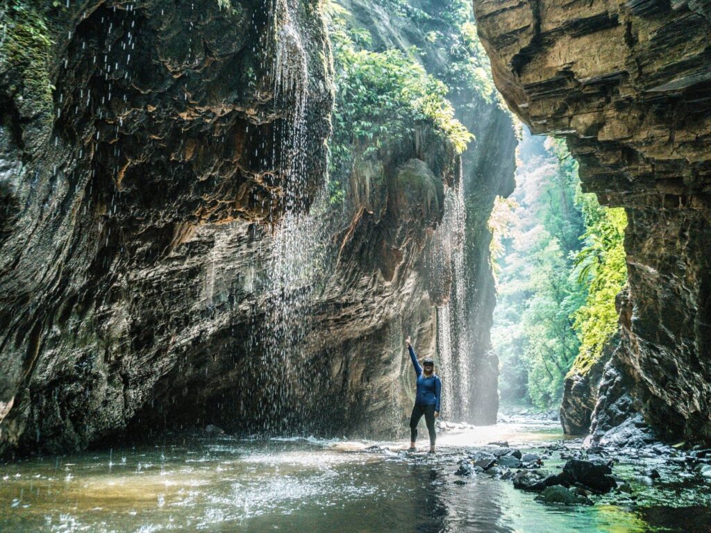Adventuring at Cañón de la Cristalina in Medellín