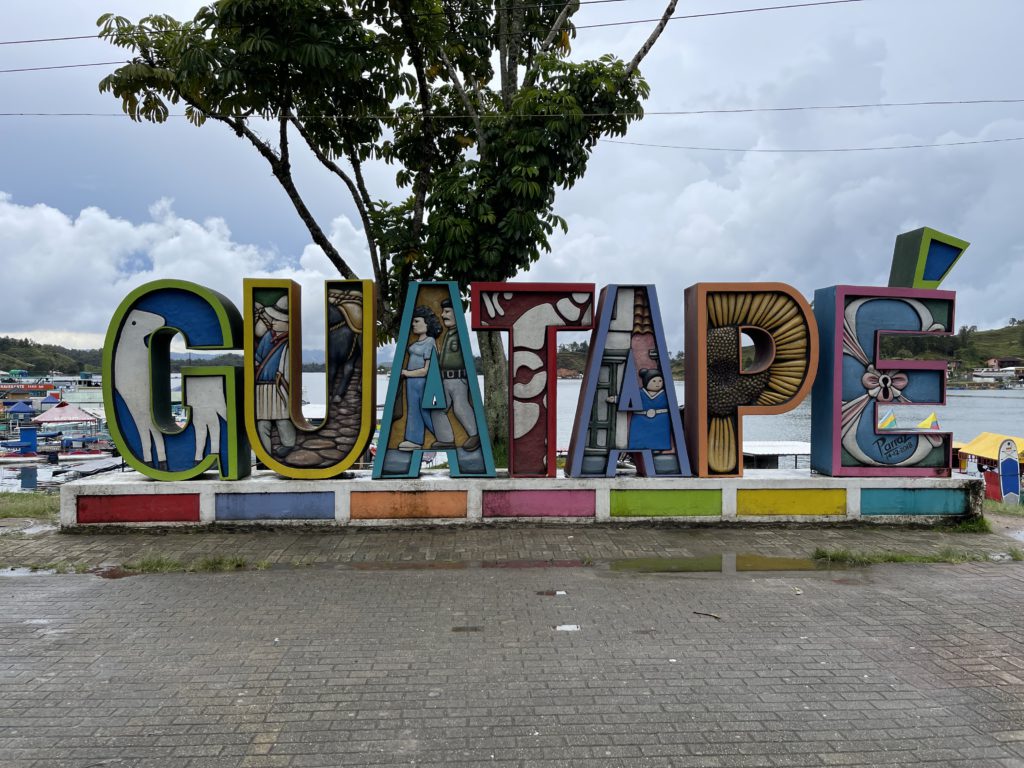 Visiting Guatape