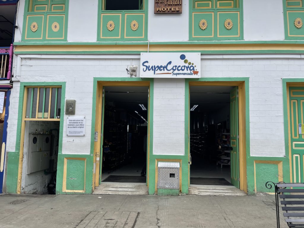 There is One Supermercado in Salento
